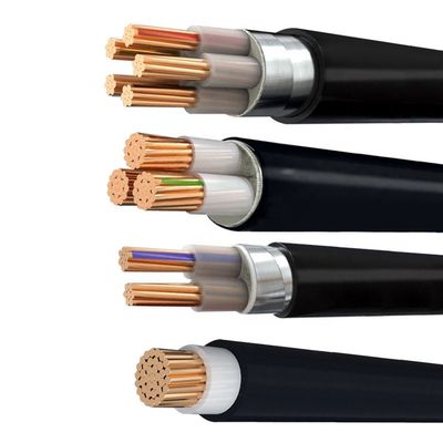 kupować 0.6/1kV XLPE Wyizolowany przewodnik z włókienami YJV Kabel elektryczny do zastosowań podziemnych online manufacture