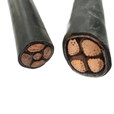kupować PVC Jacket NYY 4x25mm2 XLPE Izolacyjny miedziany przewodnik kablu zasilania dla niskiego napięcia 12V online manufacture