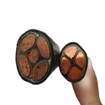 kupować Przesyłanie prądu przemysłowego Nyy 0,6/1kv Kabel zasilania niskiego napięcia z 3x150 mm2 Przewodnikiem miedzianym i ociepleniem stalowym online manufacture