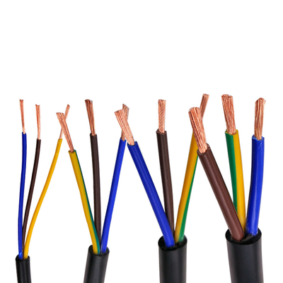 kupować Miedziany kabel zasilania PVC 2-5 rdzenia osłonięty do urządzeń elektrycznych online manufacture