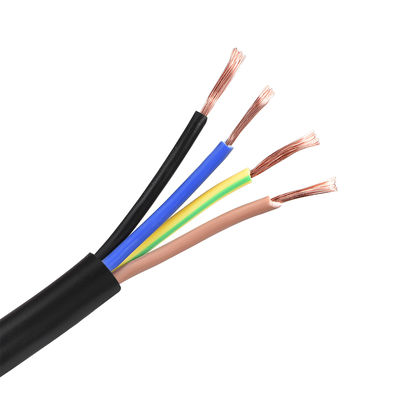 PVC elastyczny kabl elektryczny z królewską liną elektryczną 2 3 4 5 rdzeń 2,5 mm2 4 mm2 6 mm2