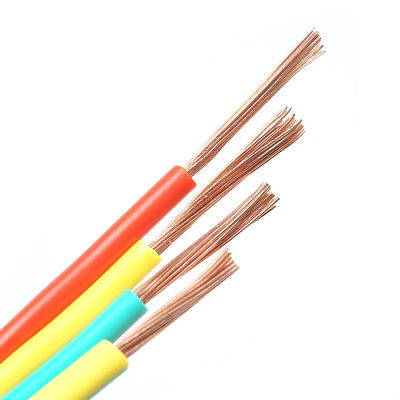 PVC izolowany miedziany jednokomórkowy kabel elektryczny BV/BVR 1,5 mm 2,5 mm do okablowania domów