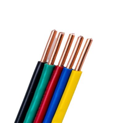 990,9% Przewodnik miedzi czystej izolowane BVR przewody elektryczne dla optymalnej wydajności