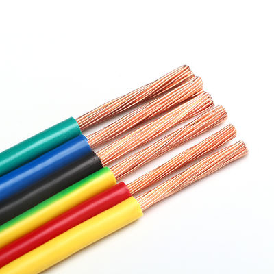 Zindywidualizowany kolor 1,5 mm PVC izolowany elastyczny drut H07V-U do budowy