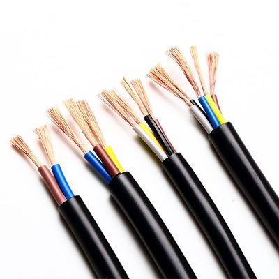 2.5mm RVV kabel zasilania z elastyczną izolacją PVC i przewodnika miedzianego