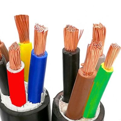 4 rdzeń 1,5 mm 2,5 mm 4 mm 6 mm niskiego napięcia PVC izolowany i pokryty przewodem zasilania elektrycznego