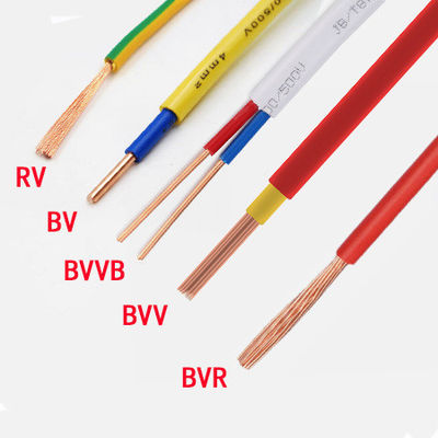 Przewodnik miedziany Kabel zasilania PVC izolowany Bv Bvr Rv 2,5 mm2