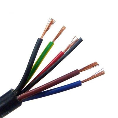 Sprzedaż Kable zasilania Elastyczny kabel miedziany RVV H05vv-f 3 rdzenia Kabel 3*1,5 mm do próbki