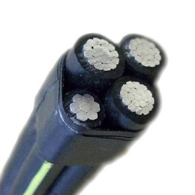 Zestaw antenowy XLPE Izolowany kabel aluminiowy 4 rdzenia 16mm 35mm 95mm dla niskiego napięcia
