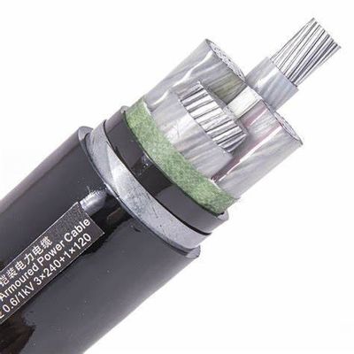 IEC 60227 Standard XLPE Kabel zasilania 4*240mm2 1kv Aluminiowy przewodnik